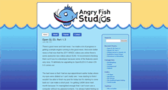 Desktop Screenshot of angryfishstudios.com